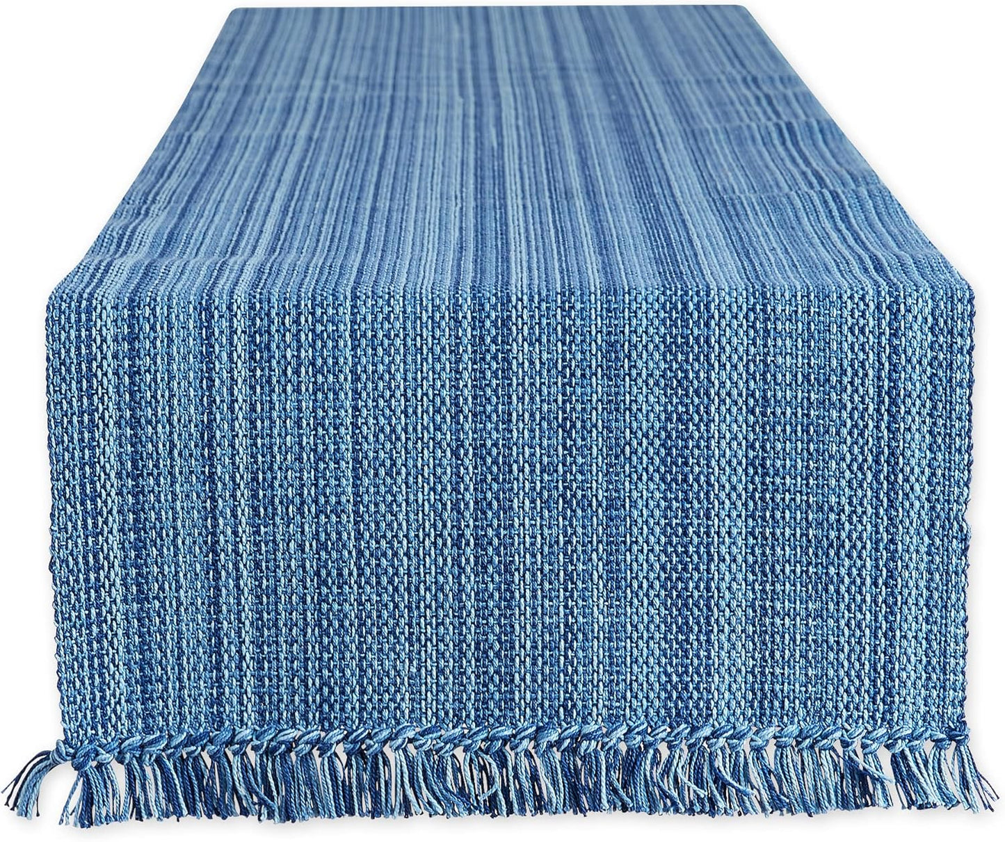 Table runner, 13x72, nautical blue table runner: add a touch of the ocean to your table